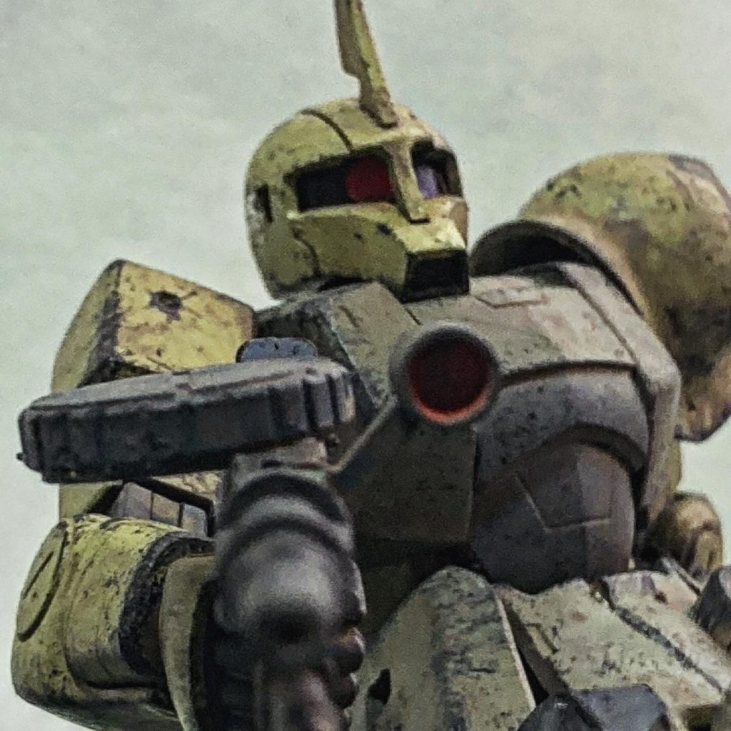 トップさん仕様の旧ザク｜KANIGUMAさんのガンプラ作品｜GUNSTA（ガンスタ）