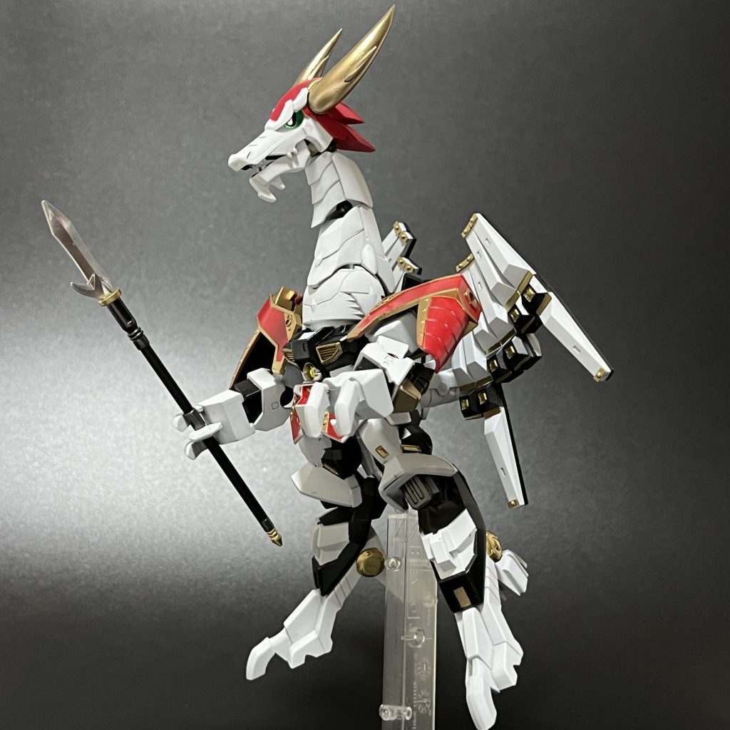 龍神形態！EXスタンダードの脚の造りが図ったようにベストマッチ！これがやりたかったんです！！