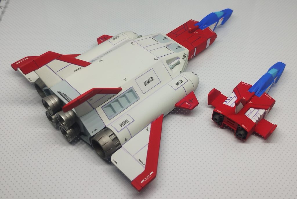 1/144　コアブースター　旧キット–7枚目/制作者：定吉