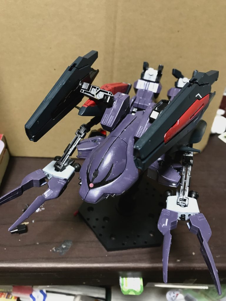 MA形態です。そういえば水星の魔女で変型するMSいなかったような？　最後まで御覧いただきありがとうございました。