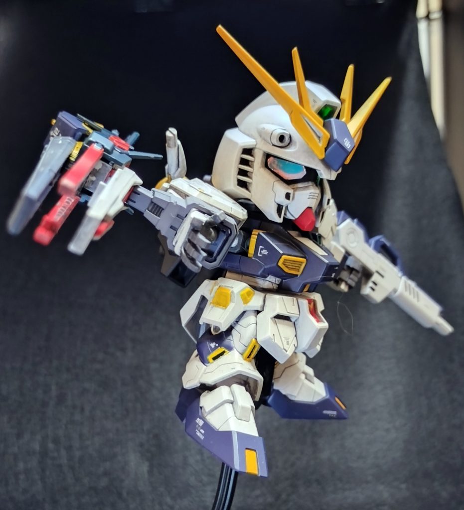 アムロ、振向かないで　　νガンダムff–7枚目/制作者：mkfact