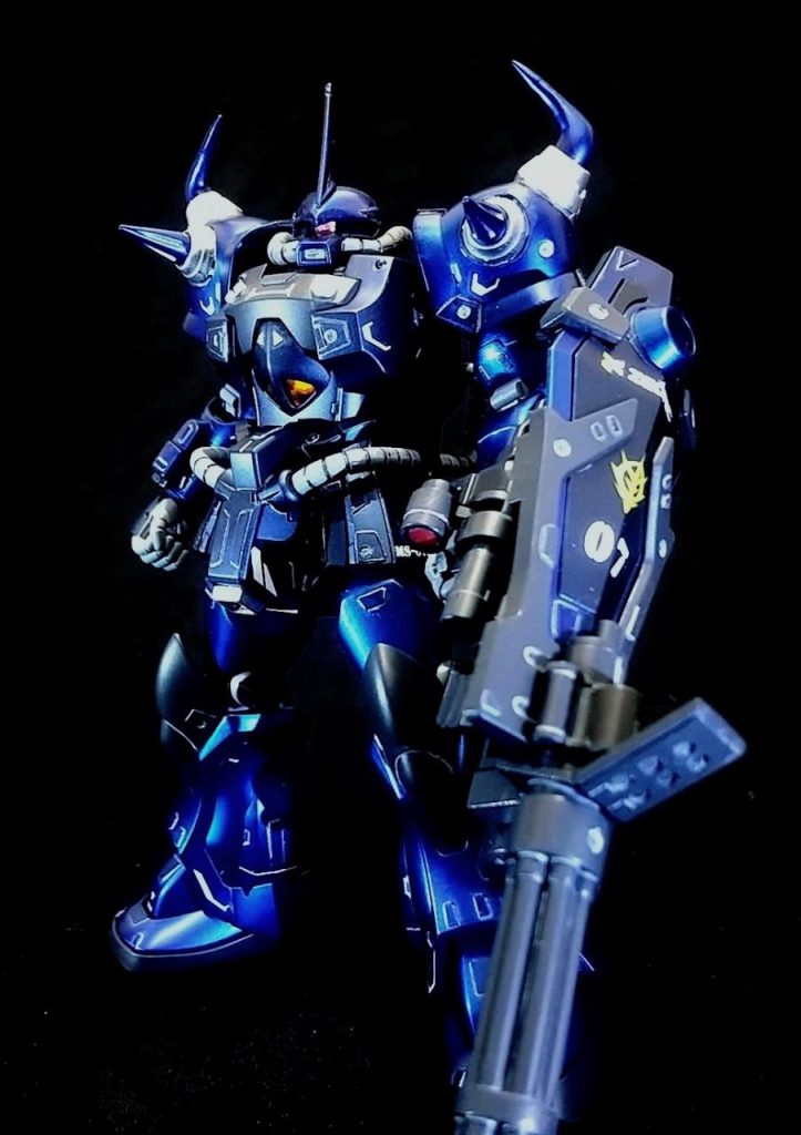 HGグフカスタム　マットキャンディ塗装–4枚目/制作者：ラリハル