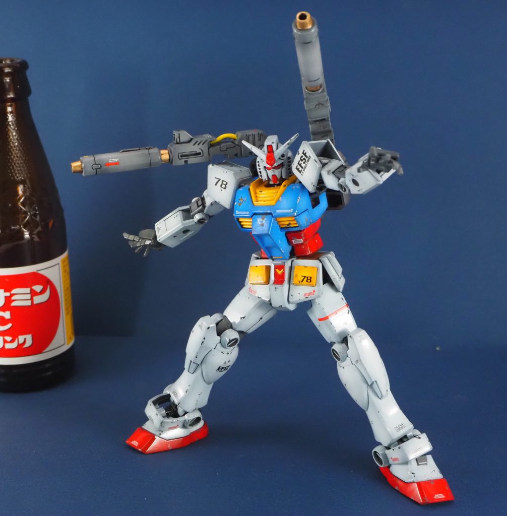 少し珍しい雑誌付録キット、リサイクルショップで時々見かけますね。今回はリバイヴガンダムが発売されて少しあとに発売されたものとなります