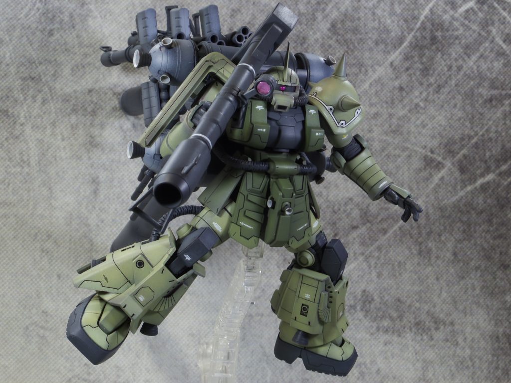 HGUC 高機動型ザク サイコザク–2枚目/制作者：gunplacraft