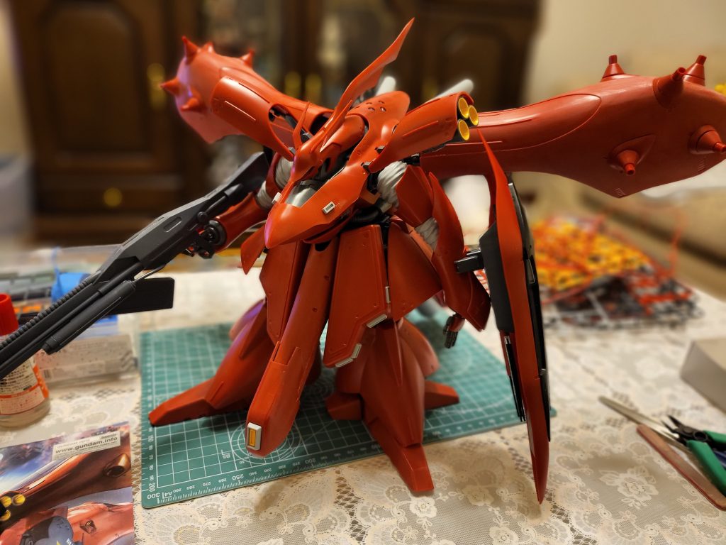 塗装前でもカッコイイなと思ってたんですが、