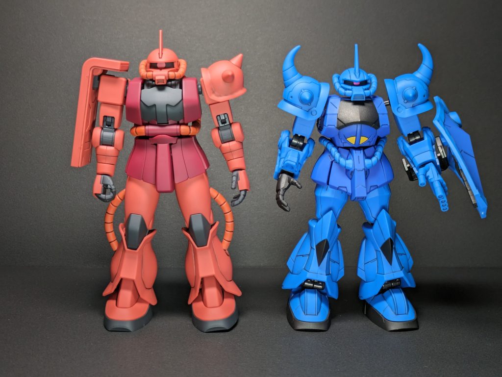 右側：Gフレーム　グフ