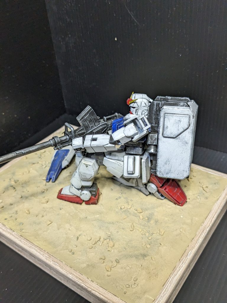 横から見ると、う◯こ座りみたいに、なってしまった(笑)