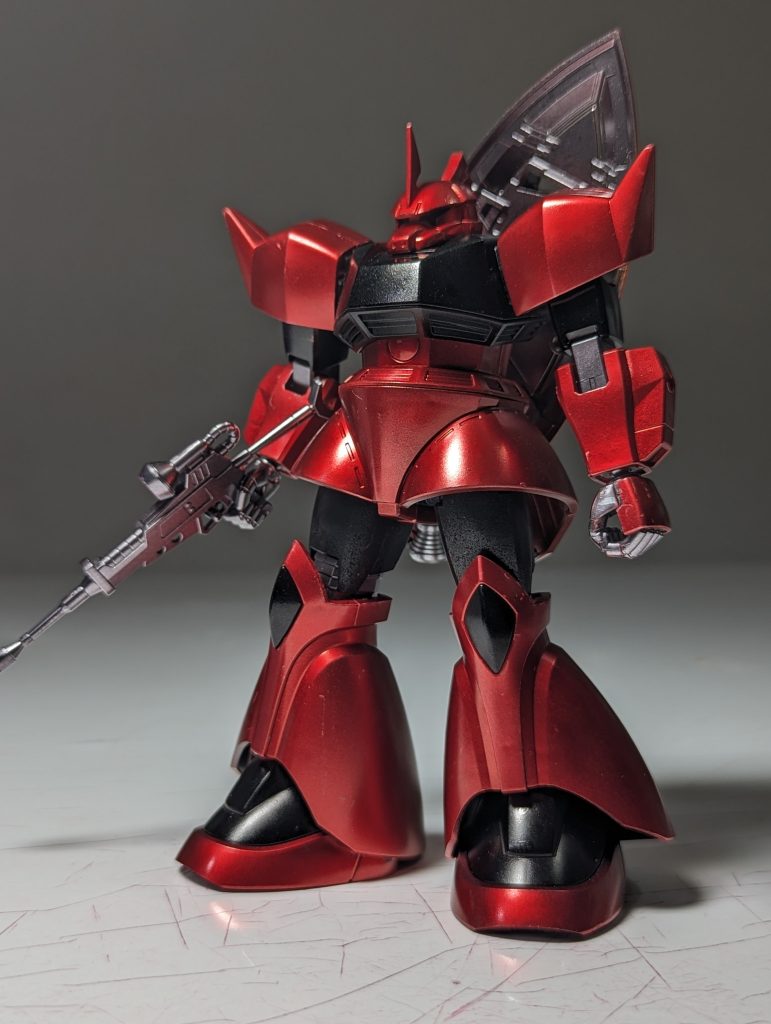 レッドはガンダムマーカー『ロイヤルメタレッド』にて