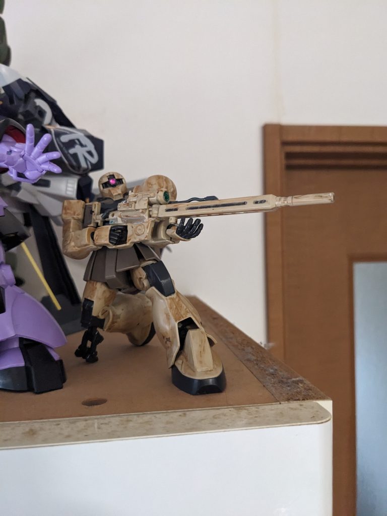 ザクスナイパーも、おまけで登場