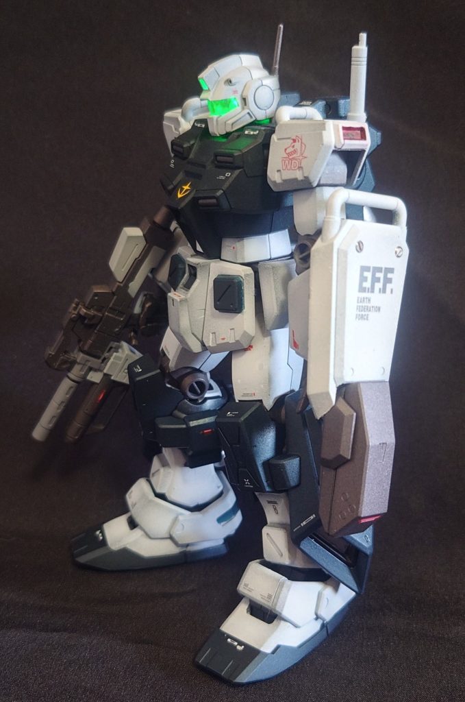 キットはパワードジム・カーディガンをベースに作成してます。