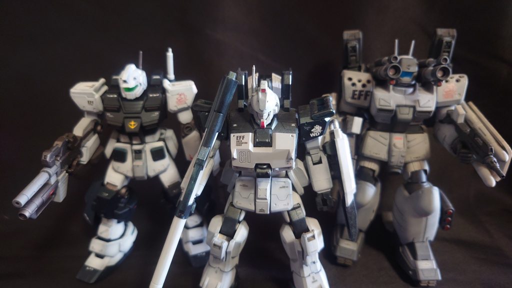 過去に作成したキットも併せて新生ホワイトディンゴをにしてますw