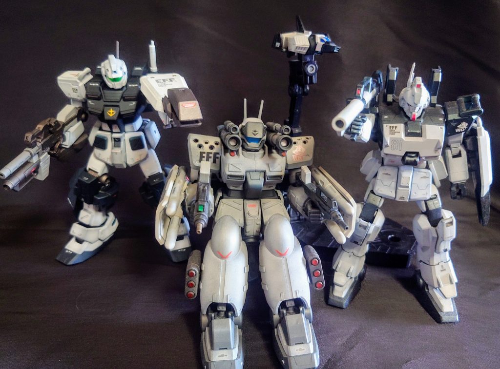 パワード・ジム【ホワイトディンゴカラー】–4枚目/制作者：おとぼけ