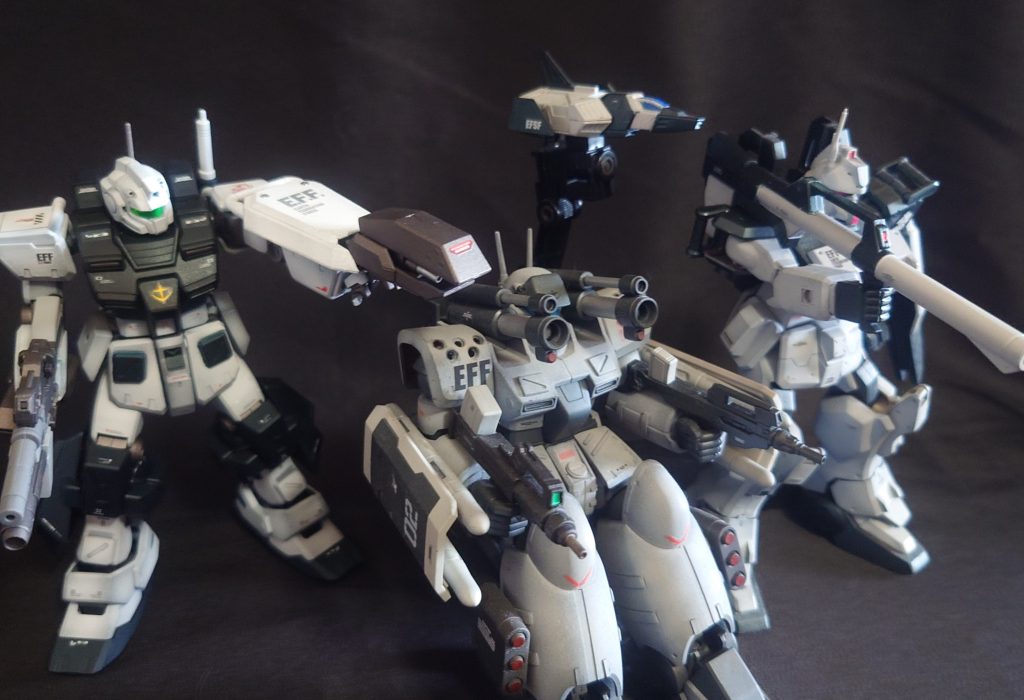 パワード・ジム【ホワイトディンゴカラー】–5枚目/制作者：おとぼけ