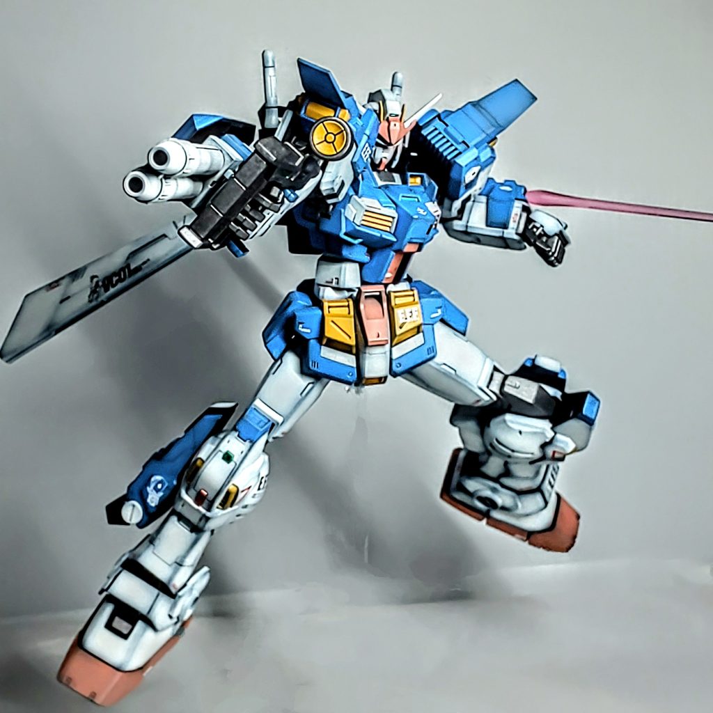 MG  RX-78TB-2〔SB〕ガンダムストームブリンガー　『Ver.私生活が、極貧の翔姫』–3枚目/制作者：私生活が、極貧の翔姫