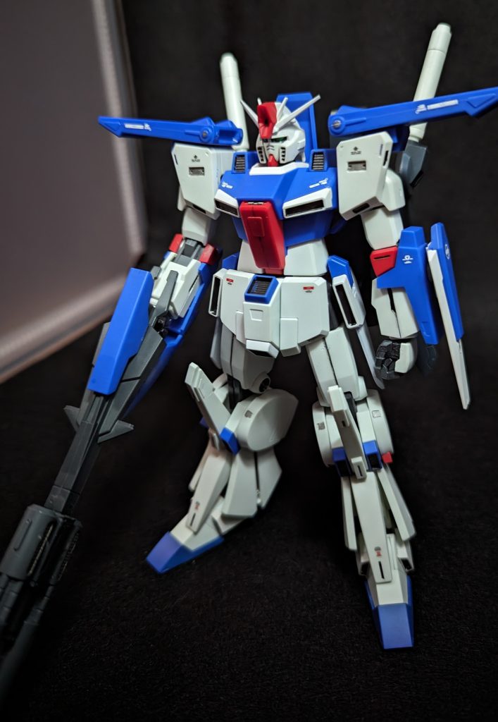 ダブルビームライフルは横幅が広くてあまり好きじゃないので縦２連ライフルを作りました  