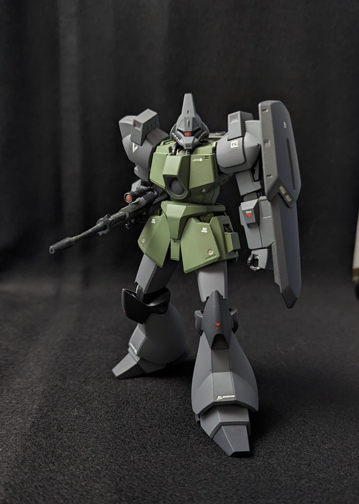 HGUCでもかなり後発なだけあってキットの完成度が高いですね 