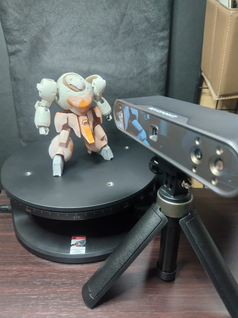 今回使用した3Dスキャナー
