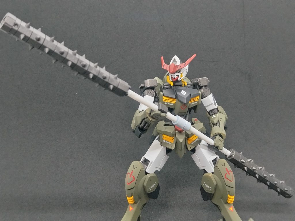 柄を連結させてリーチと破壊力　ドン！