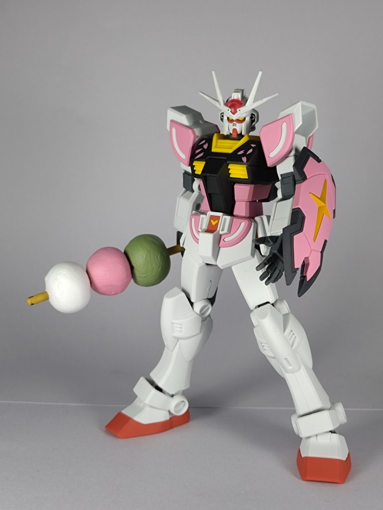 桜咲く、サクラーガンダム–2枚目/制作者：ハク