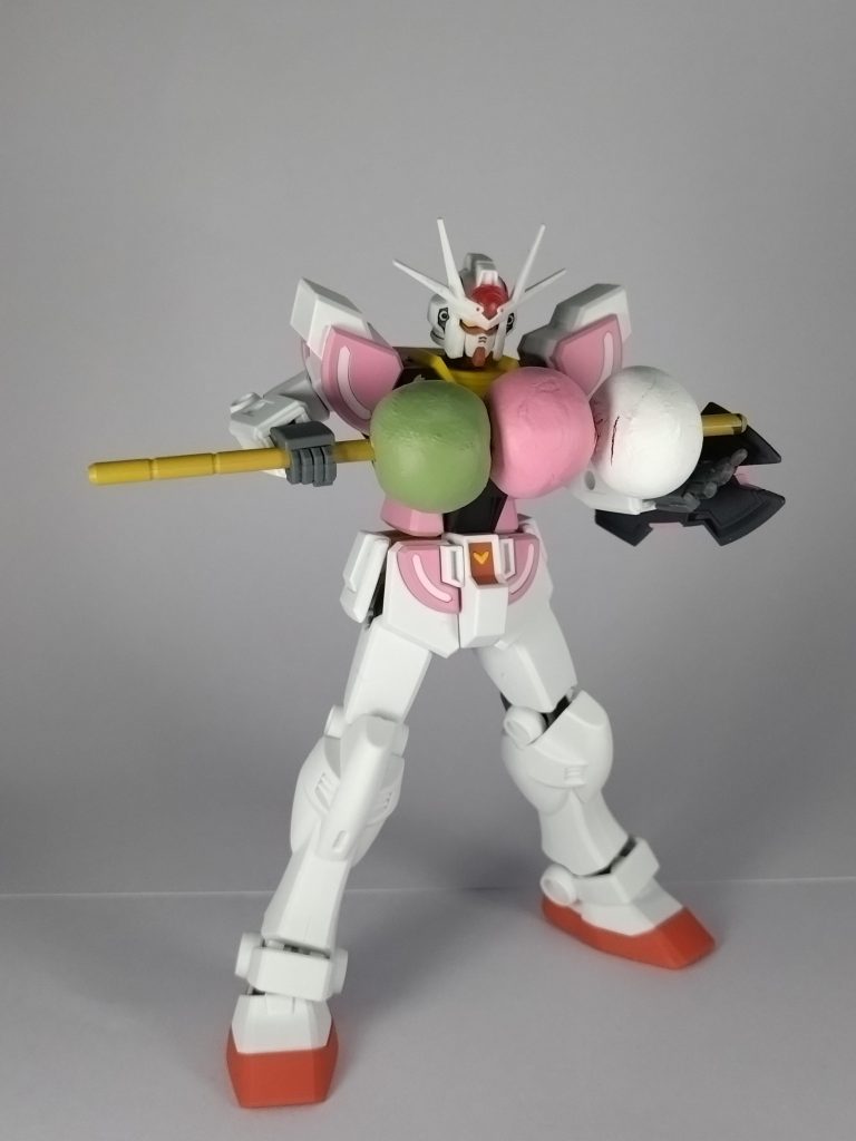 おだんごハンマーエポキシパテで作ったのでとても重いです