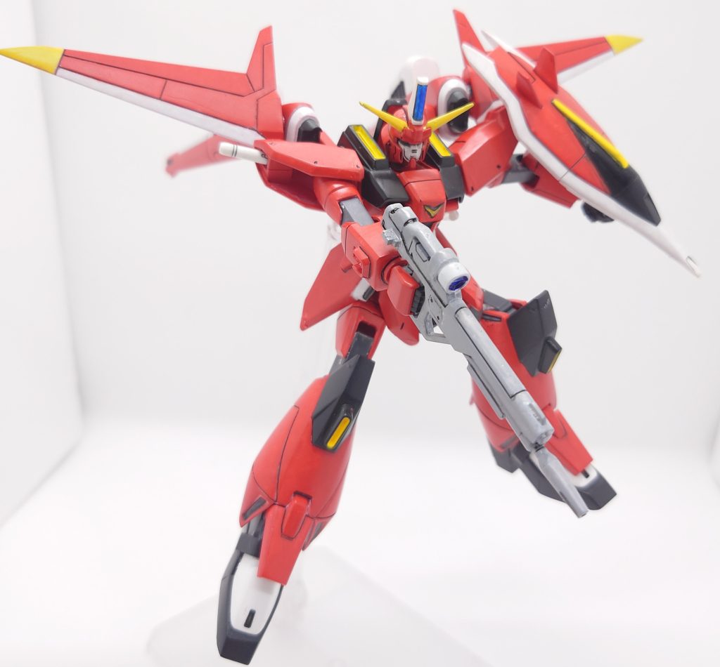 セイバーガンダムは、「HGに恋するふたり」って漫画を読んでからずっと作りたかったんですよね~~~~。手に入れられてホントよかったです!