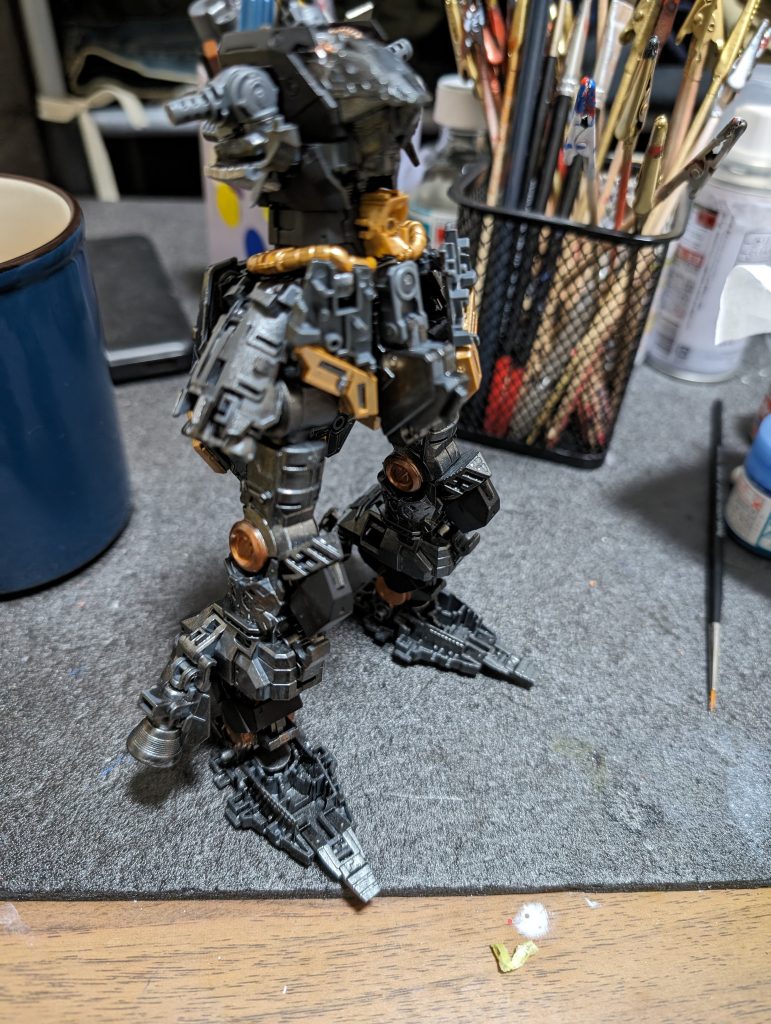 フレーム組んでるときが一番テンション高かったです。