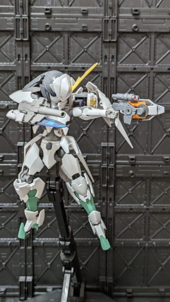 サイドから照準スコープは皆様からの指南から得たキラキラシール&レジンアレンジ