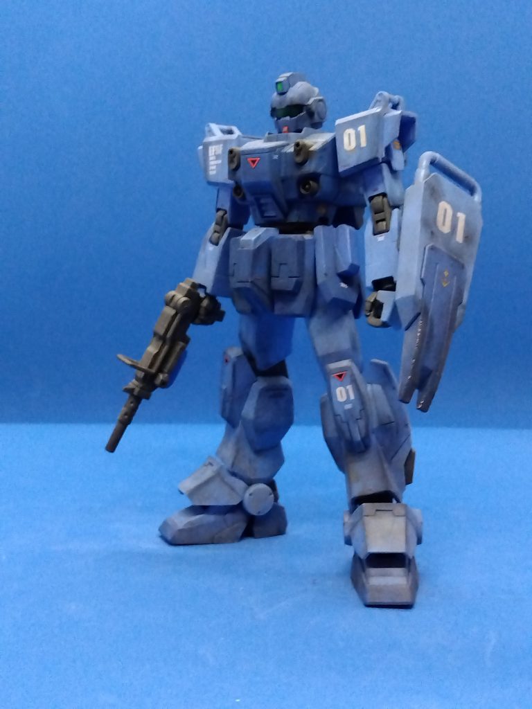 蒼いジム–3枚目/制作者：Golgo31