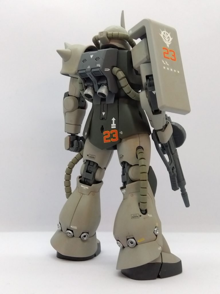 シルバーのバーニアもアクセントになるので結構好み。