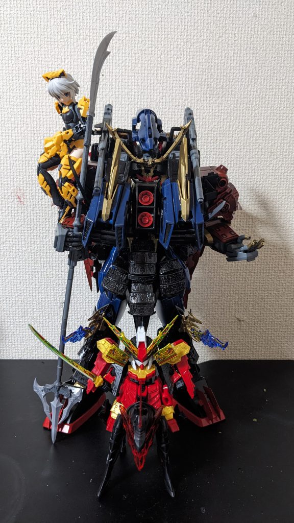 SD武者ガンダムと比較まさに圧倒