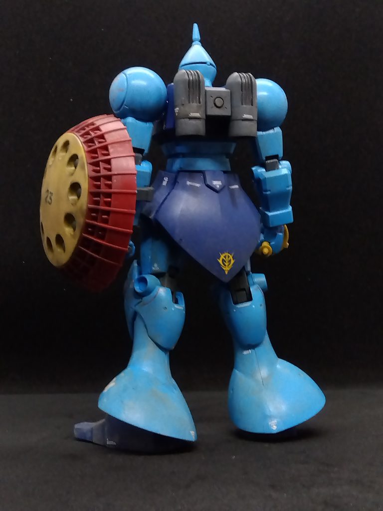 リバイブギャンは組みやすいのもあって短期間で仕上げることができました。今回は水色に塗装しているので簡単フィニッシュとは言えないですが、それでも手軽な方ではあるかなと思います。