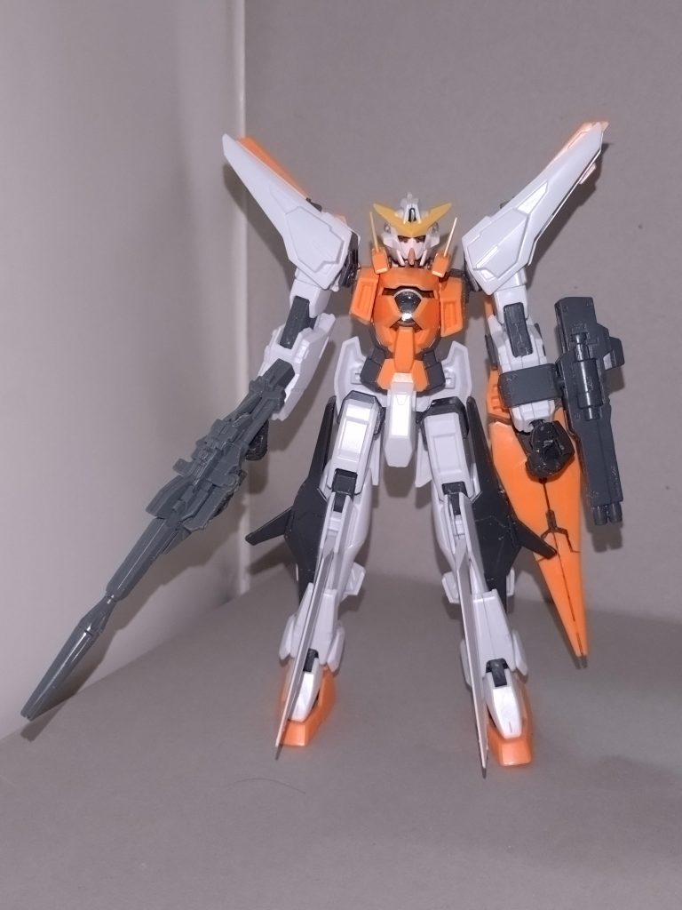 GNビームマグナム右手用の武装で、高い狙撃性能を持つ。MA形態では機首につけられる。