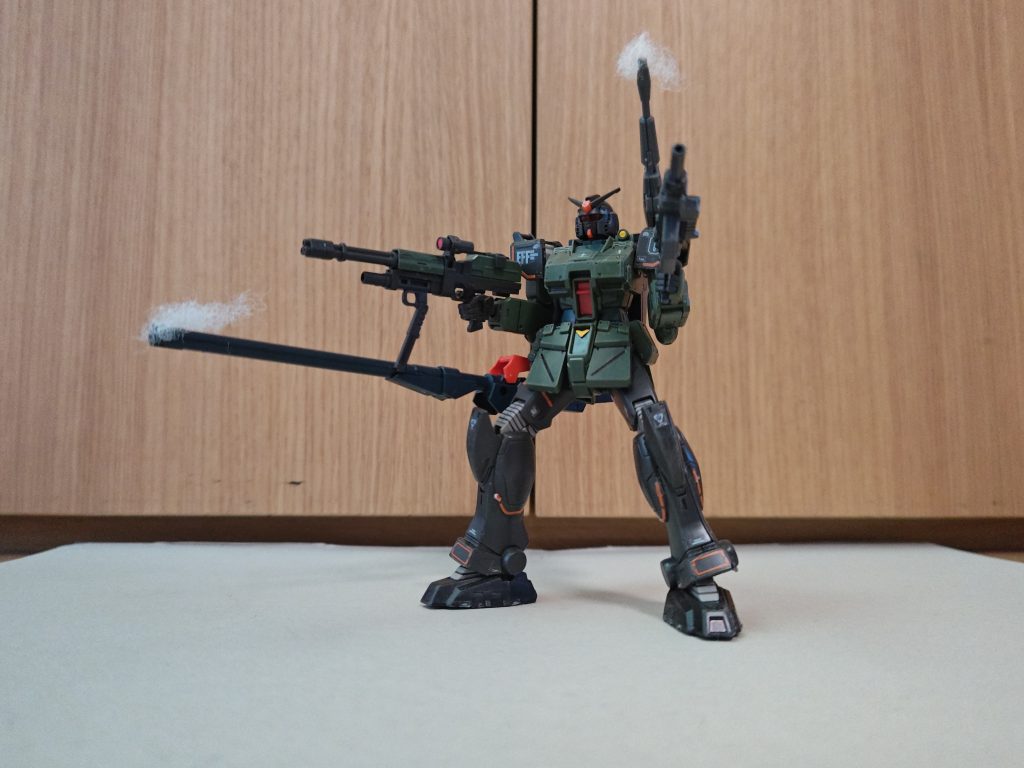 ガンダムスパルタン、一斉射撃!        ~ここから物語~