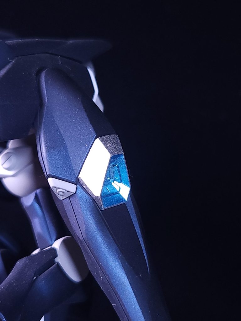 バーニアはEXシルバーからのエナメルクリアブルー