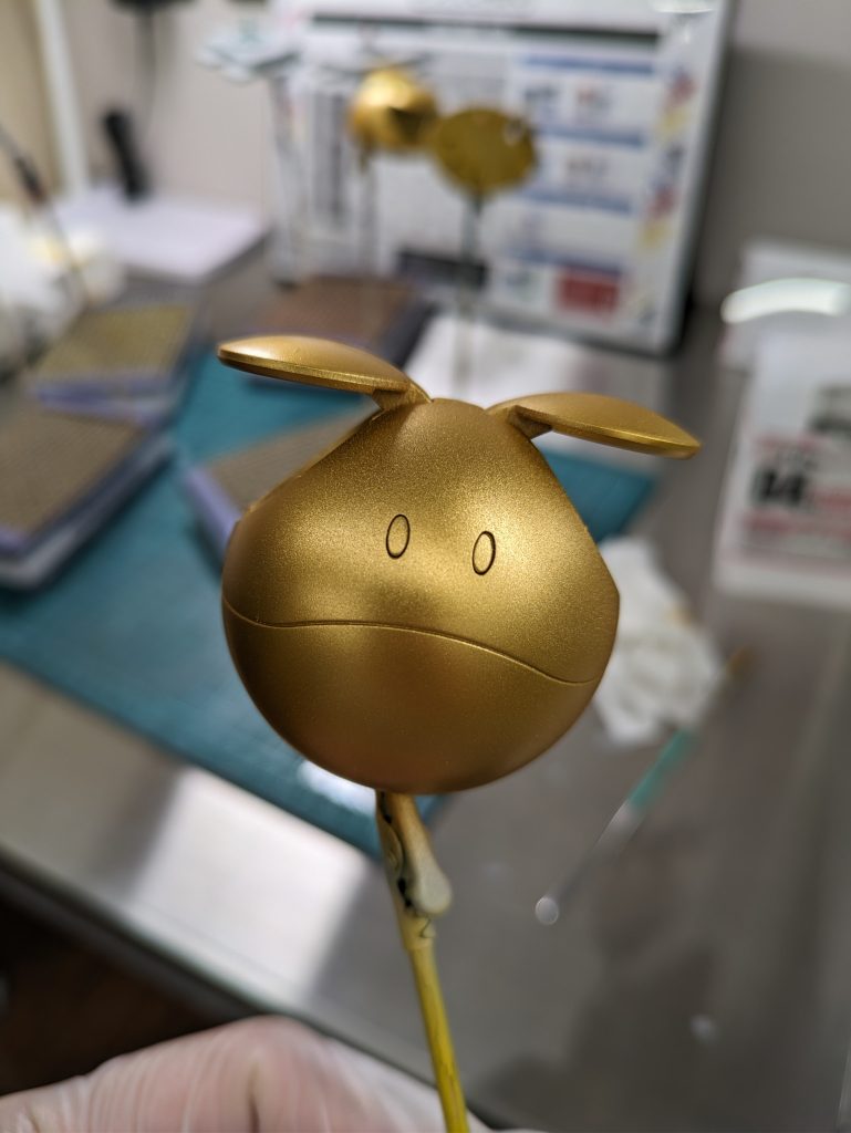 スターブライトゴールドぶっちゃけ最初はこれで完成させようか悩みましたそれくらい色味がいい