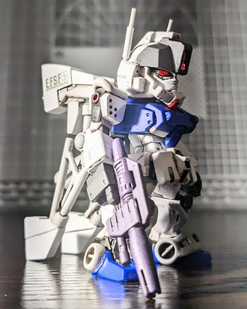 ビームスプレーガンは、個人的な好みでバレルを長くしました。