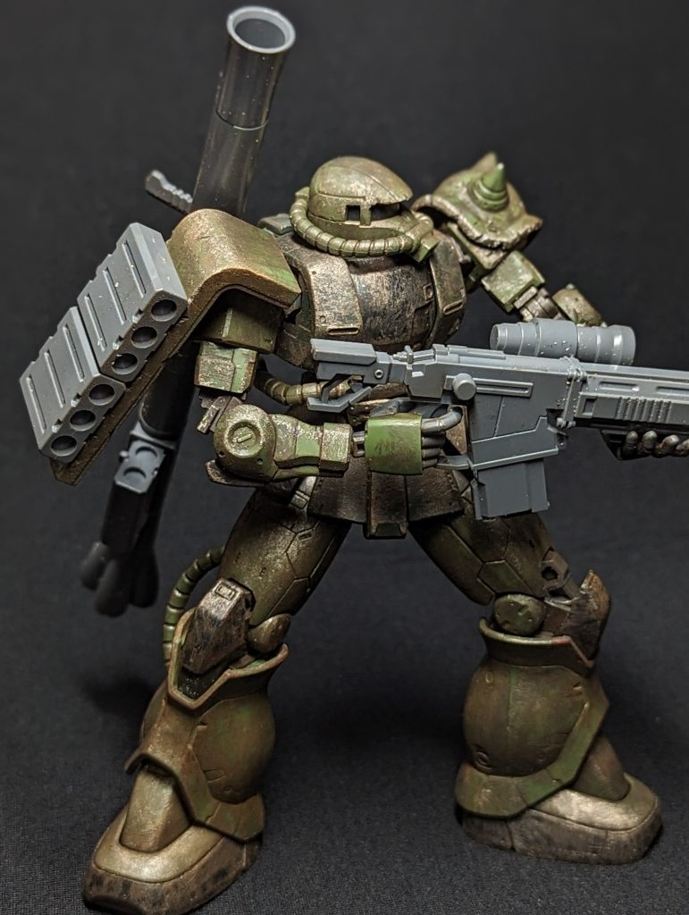 武装はモチベーションが上がらず、素組みでやめちゃいました(笑)