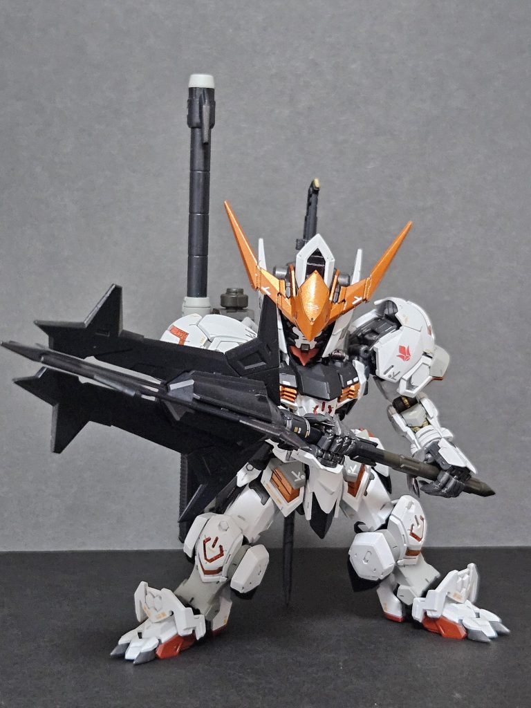 フル装備状態。ごてごてでかっこいいです。