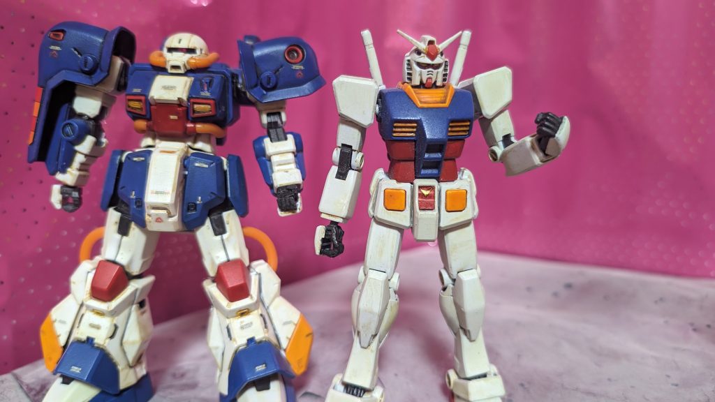 カラーレシピは前作のHGホビーハイザックと同じですな(笑)