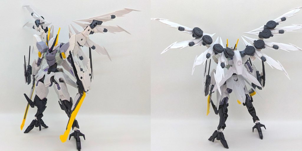 フロント/リア足だけ黒いとなんとかく鳥とか動物っぽいかなという偏見