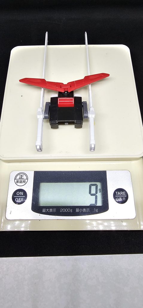 薄くて軽い原型です当初はこちらを塗装するだけで完済させるつもりでした