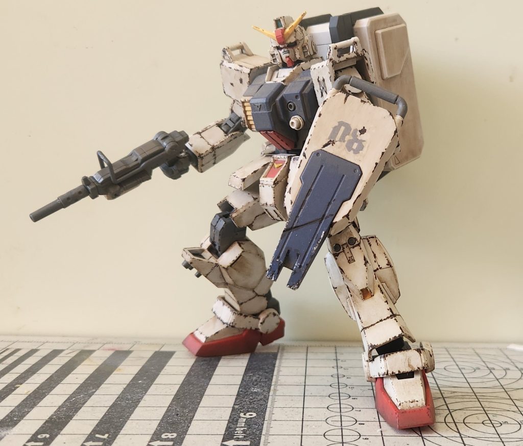陸戦型ガンダム(成形色仕上げ)–2枚目/制作者：@R_Skywalker_