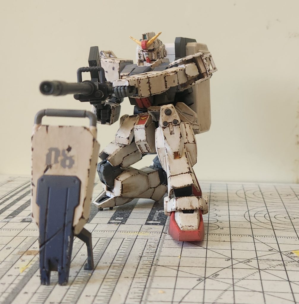 陸戦型ガンダム(成形色仕上げ)–3枚目/制作者：@R_Skywalker_