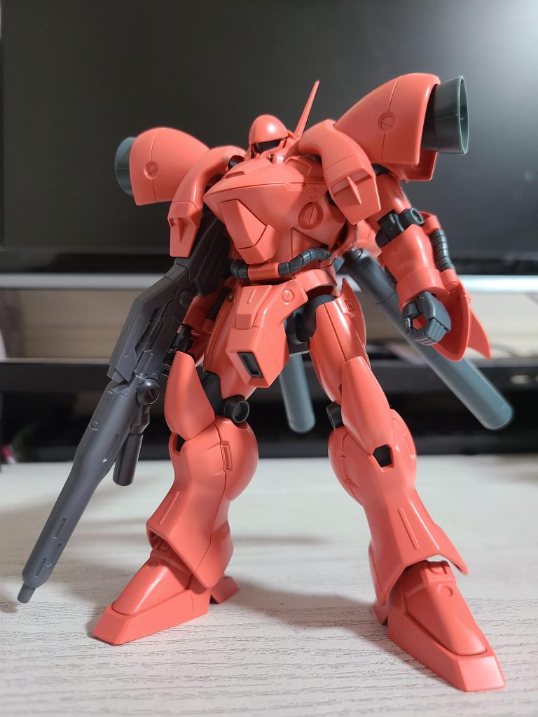 素組み時と比べるとこんな感じで大分カッコよくなったと思います✨