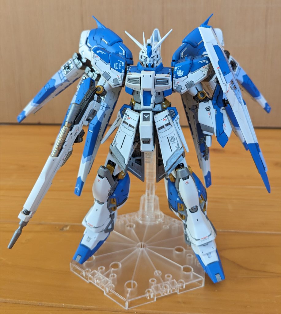 筆塗りHi-νガンダム–3枚目/制作者：yuiwata-san