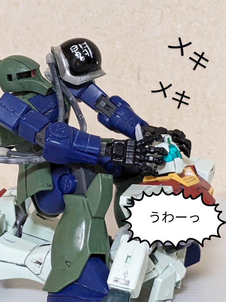 美来斗利偉(ビクトリー)·ザクⅠ–3枚目/制作者：iinesisugitanokana