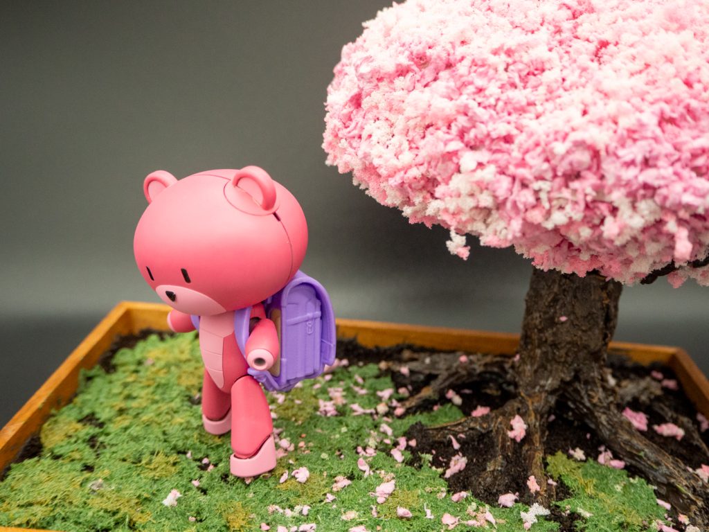 ランドセルを背負ってご機嫌です！