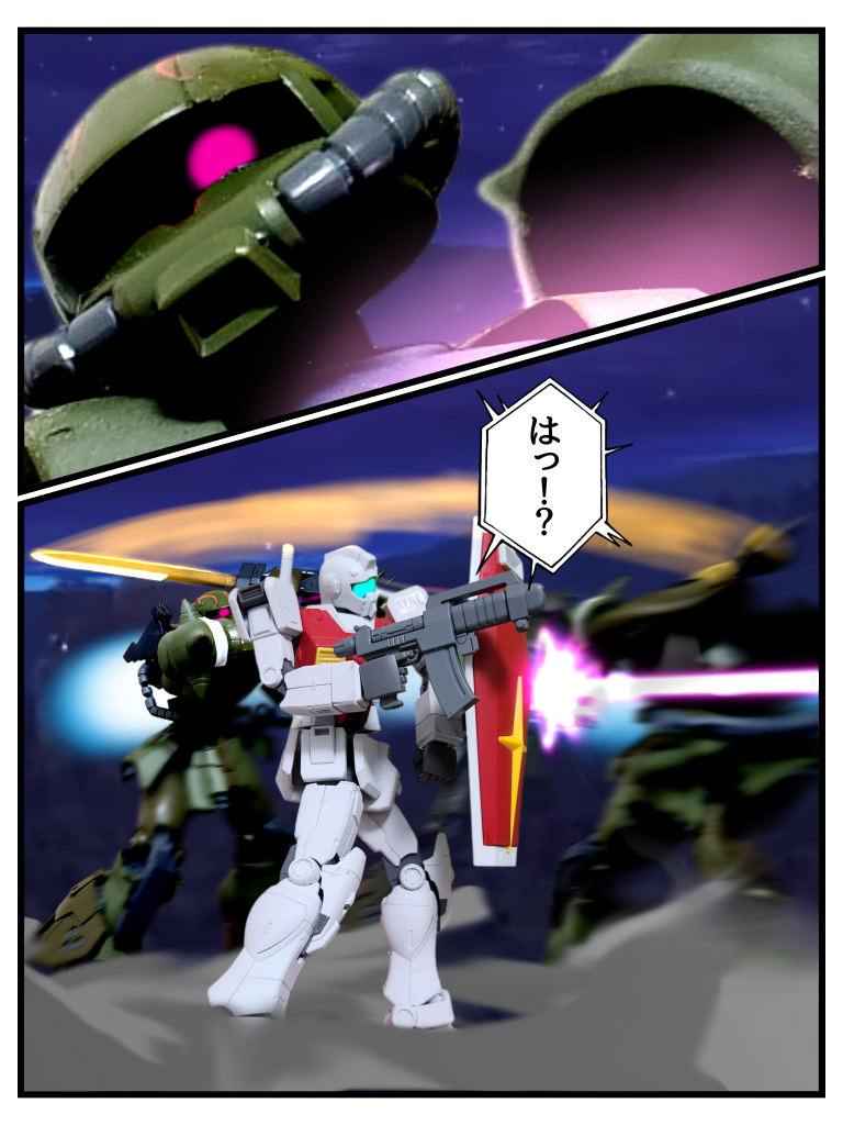 高機動型ザク地上用ジヘ機&ヨハン機–9枚目/制作者:はうんど