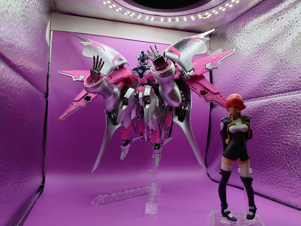 以上、キュベレイ ver.rebootでした。今回はキュベレイという事で、美しさ重視にしましたがいかがでしたでしょうか?まだまだラスボス機は制覇してないので、マイペースに作って行こうと思います。