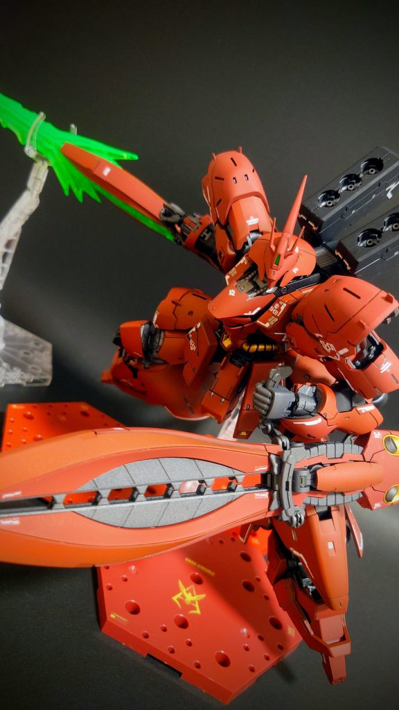 RG 1/144 MSN-04FFサザビー②–3枚目/制作者：@tadopi_